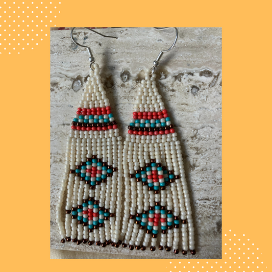 Double Diamond Earrings