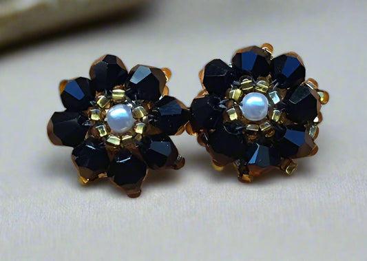 Midnight Bloom Earrings