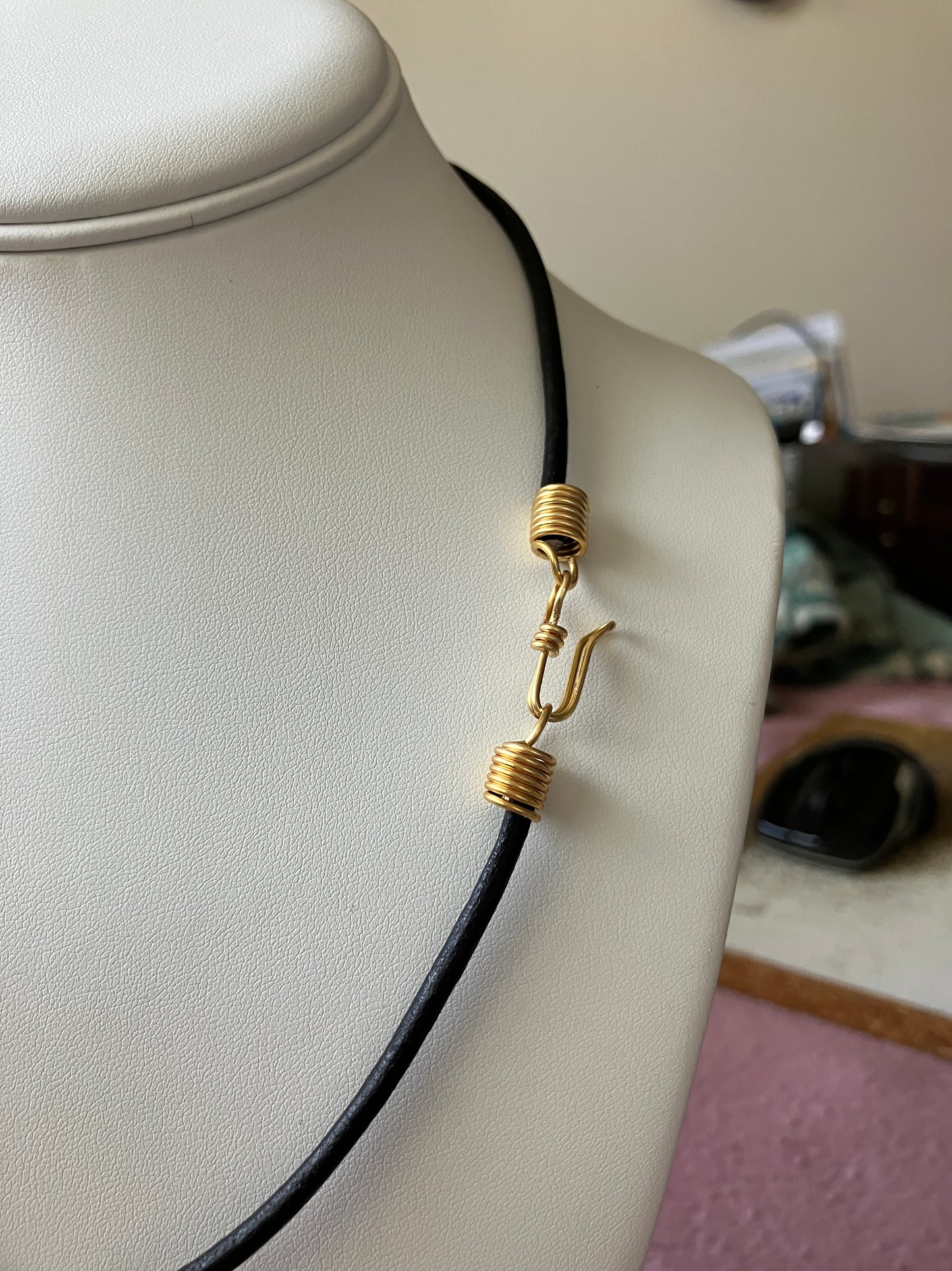 Arrowhead Wrapped in Gold / Silver Wire
