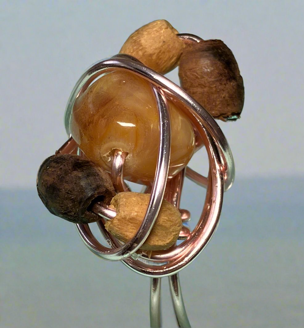 Rolling Woods Wire-Wrapped Ring