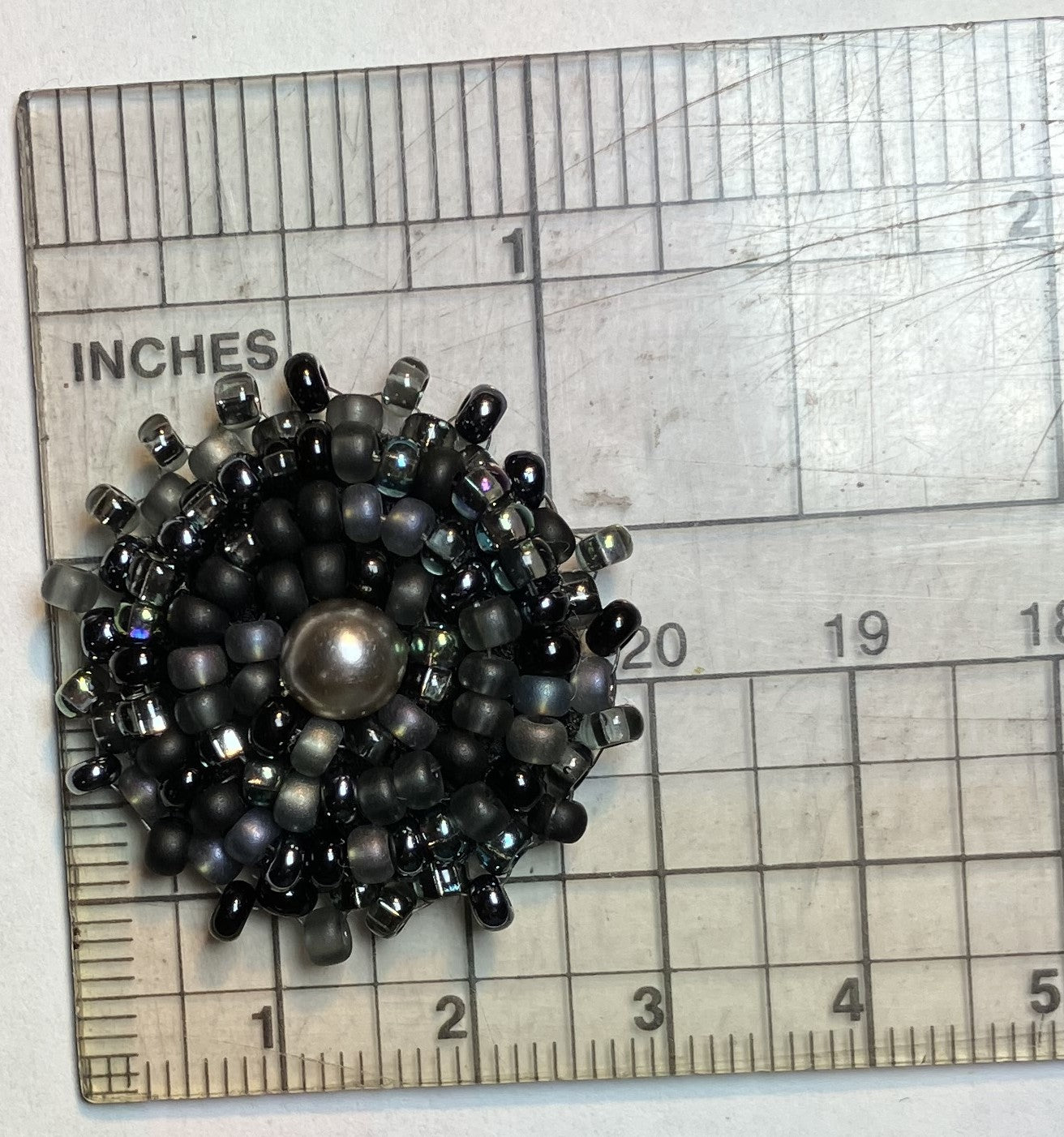 Smoky Pearl Midnight Stud Earrings