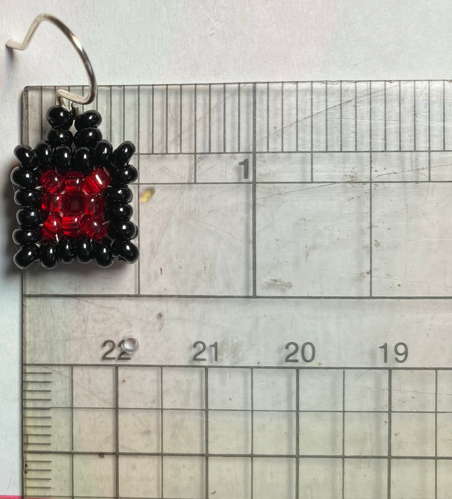 Emerald Twilight Beaded Earrings
